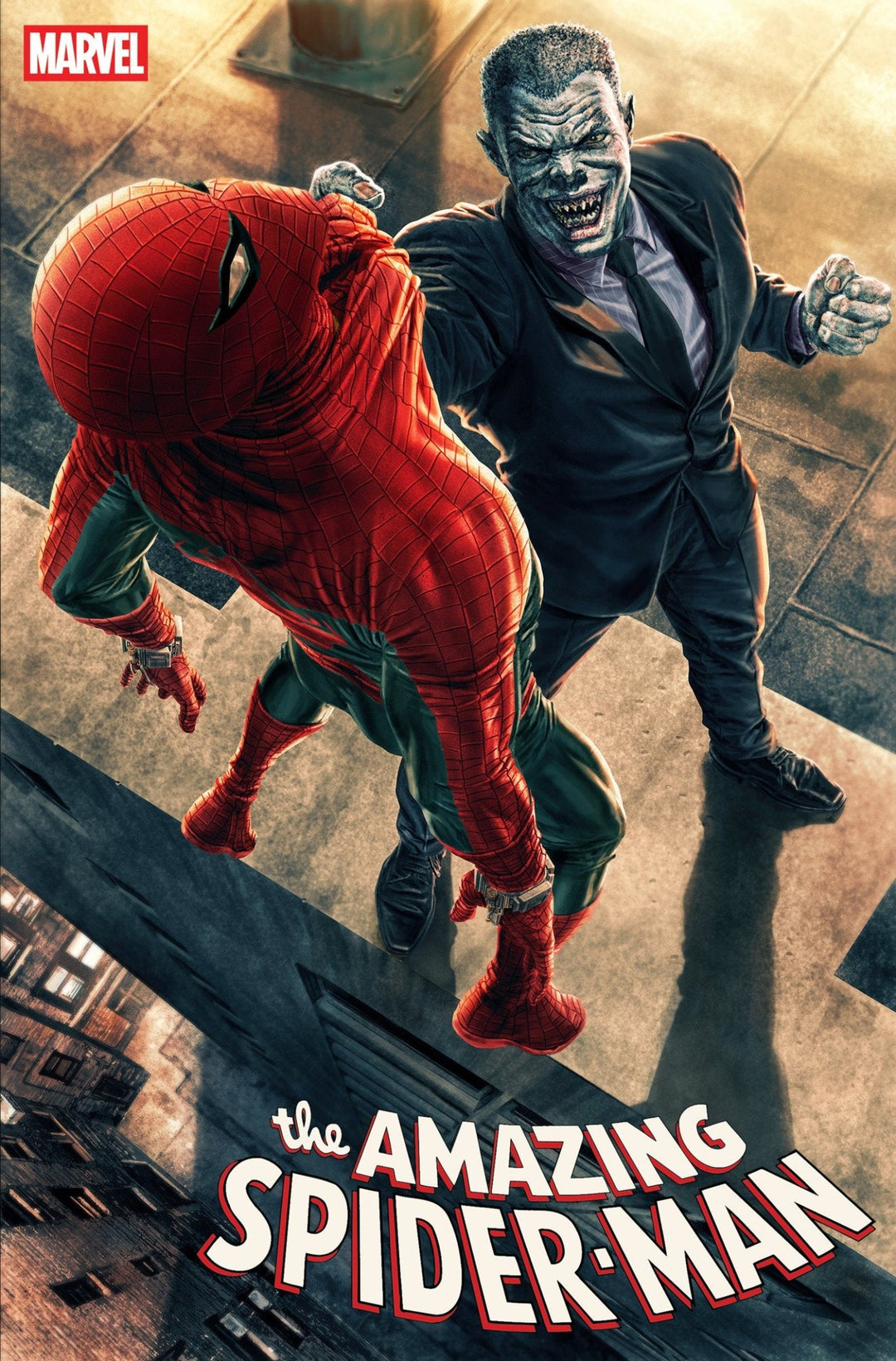 Amazing Spider-Man 34 Lee Bermejo Amazing Visions Variant - gabescaveccc
