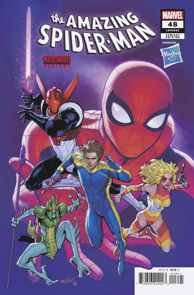 Amazing Spider-Man #48 David Marquez Micronauts Variant - gabescaveccc