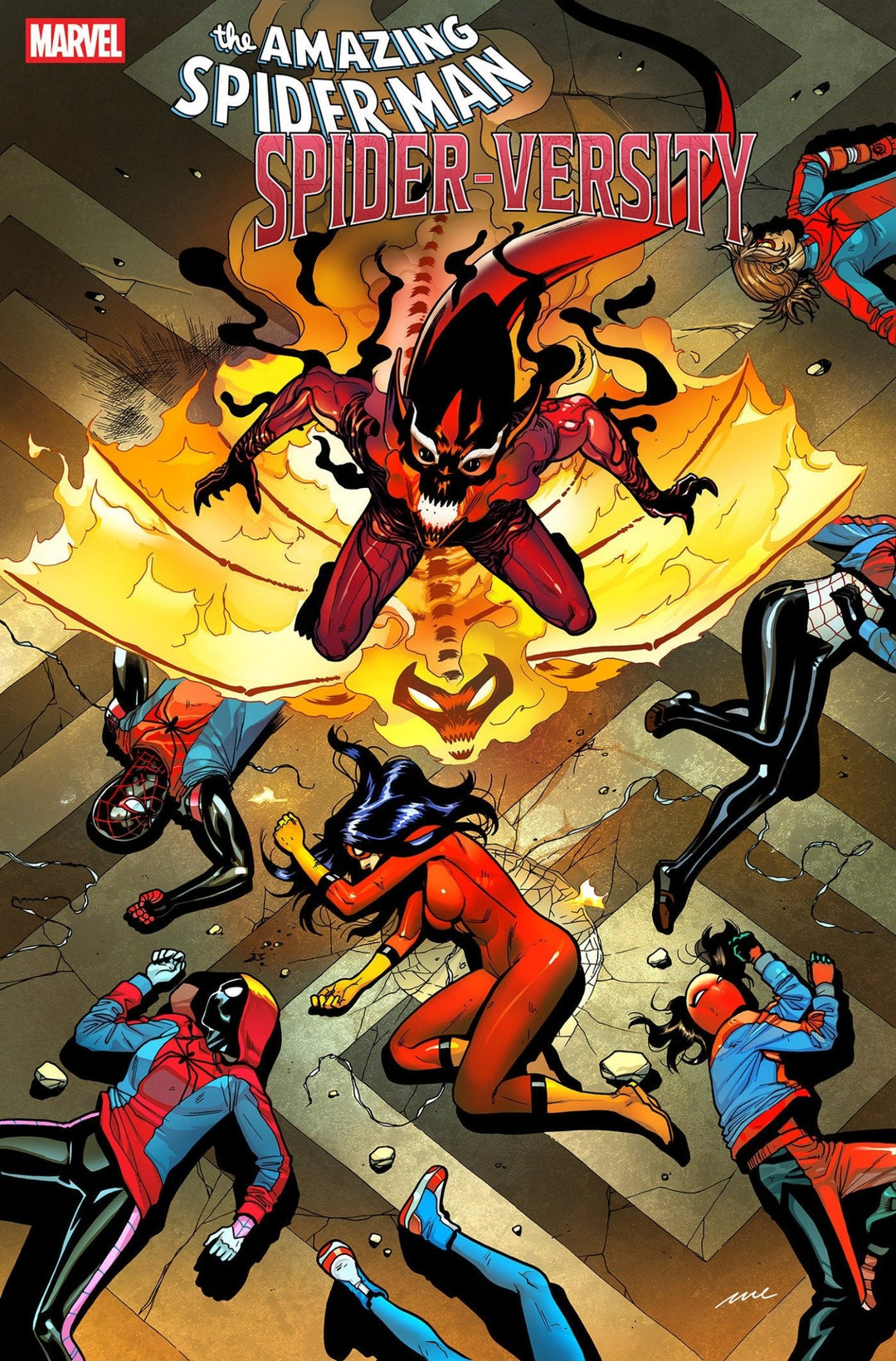 Amazing Spider-Man: Spider Versity 5 Pere Perez Variant - gabescaveccc