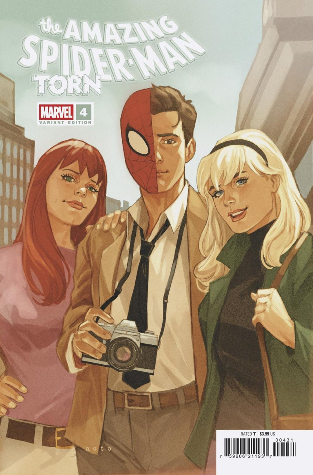 Amazing Spider - Man: Torn 4 Phil Noto Variant - gabescaveccc