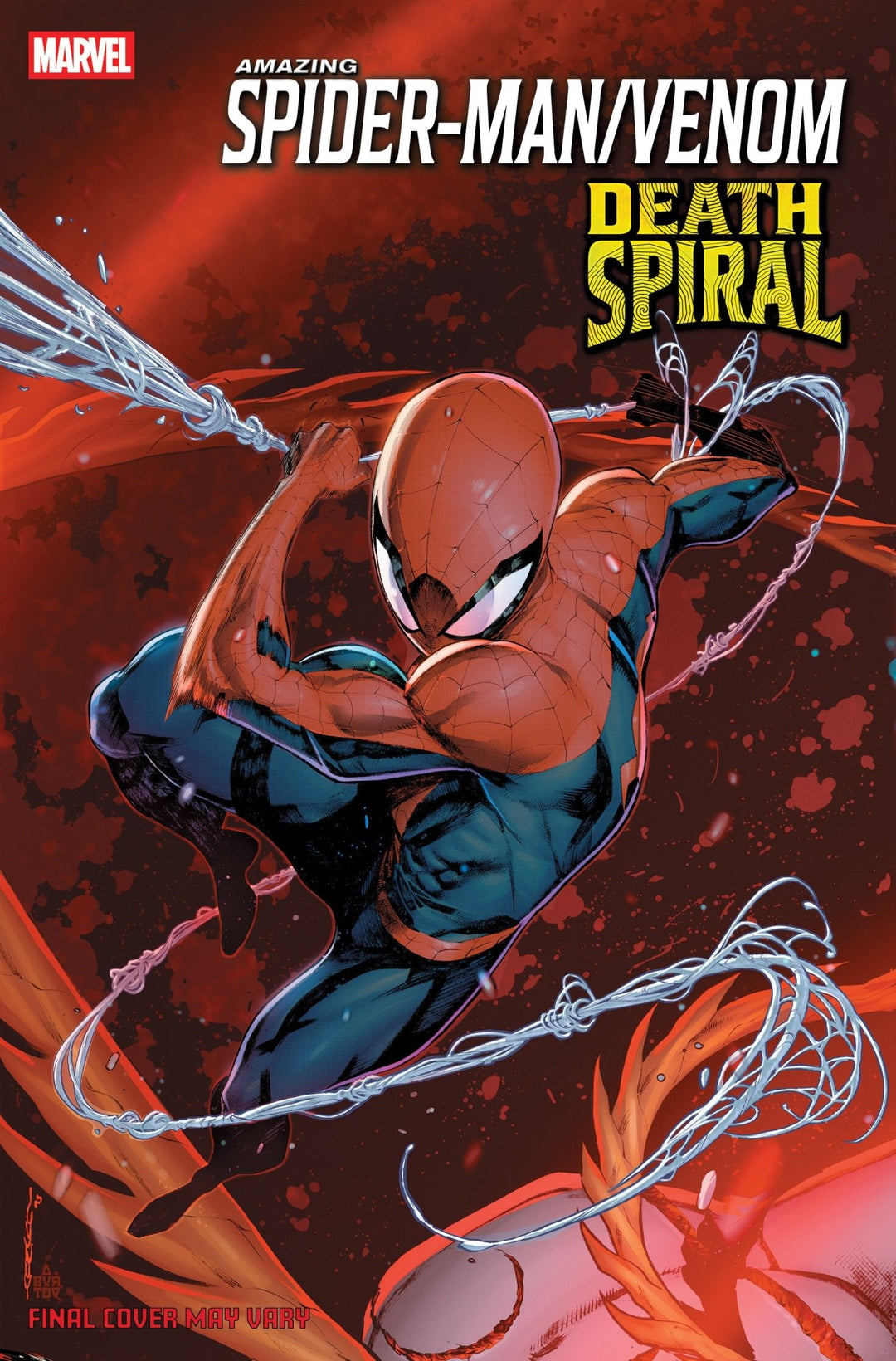 Amazing Spider - Man/Venom: Death Spiral 1 Iban Coello 9 Part Connecting Variant [Ds] - gabescaveccc