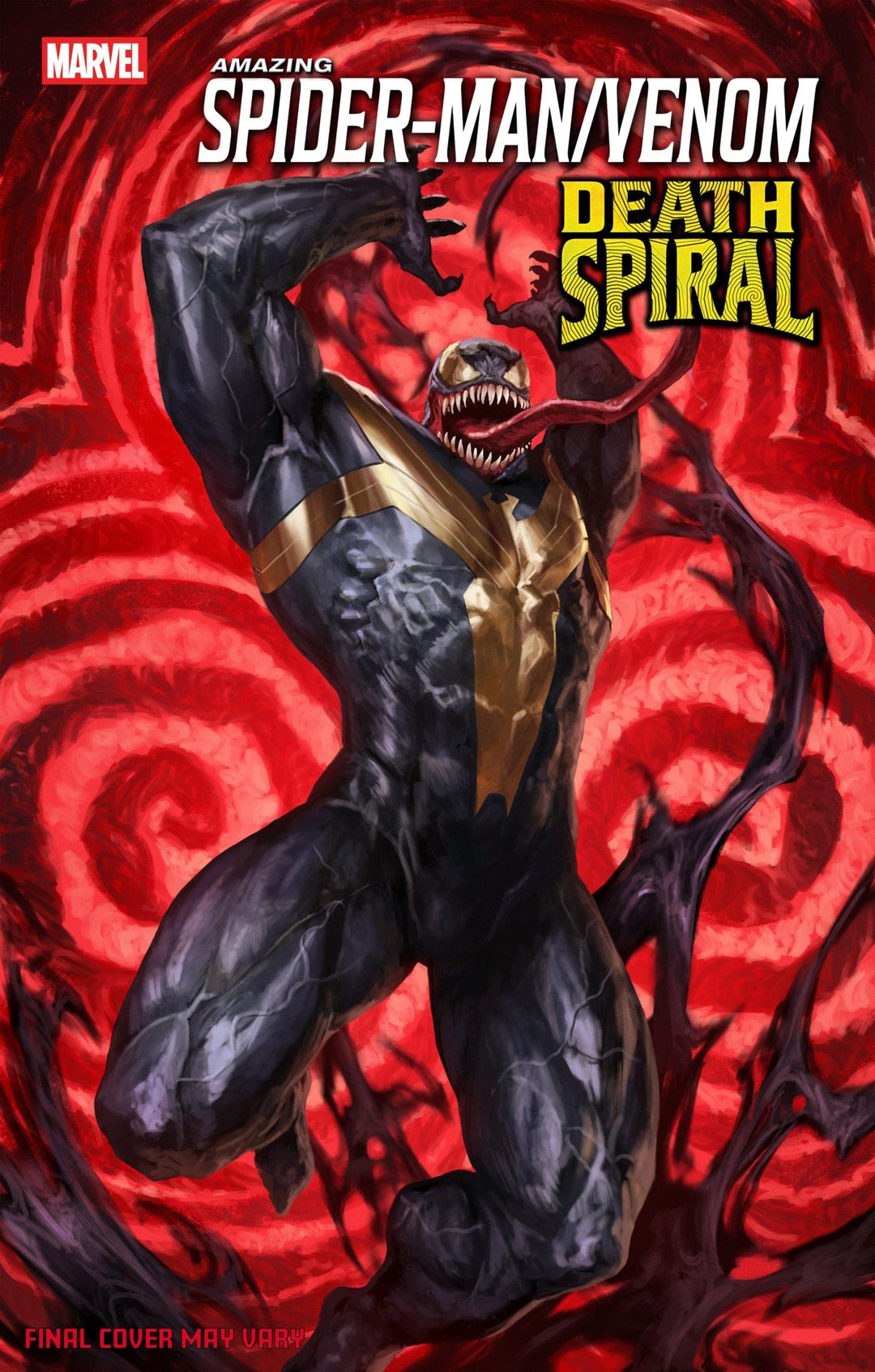 Amazing Spider - Man/Venom: Death Spiral 1 Skan Venom Variant [Ds] - gabescaveccc