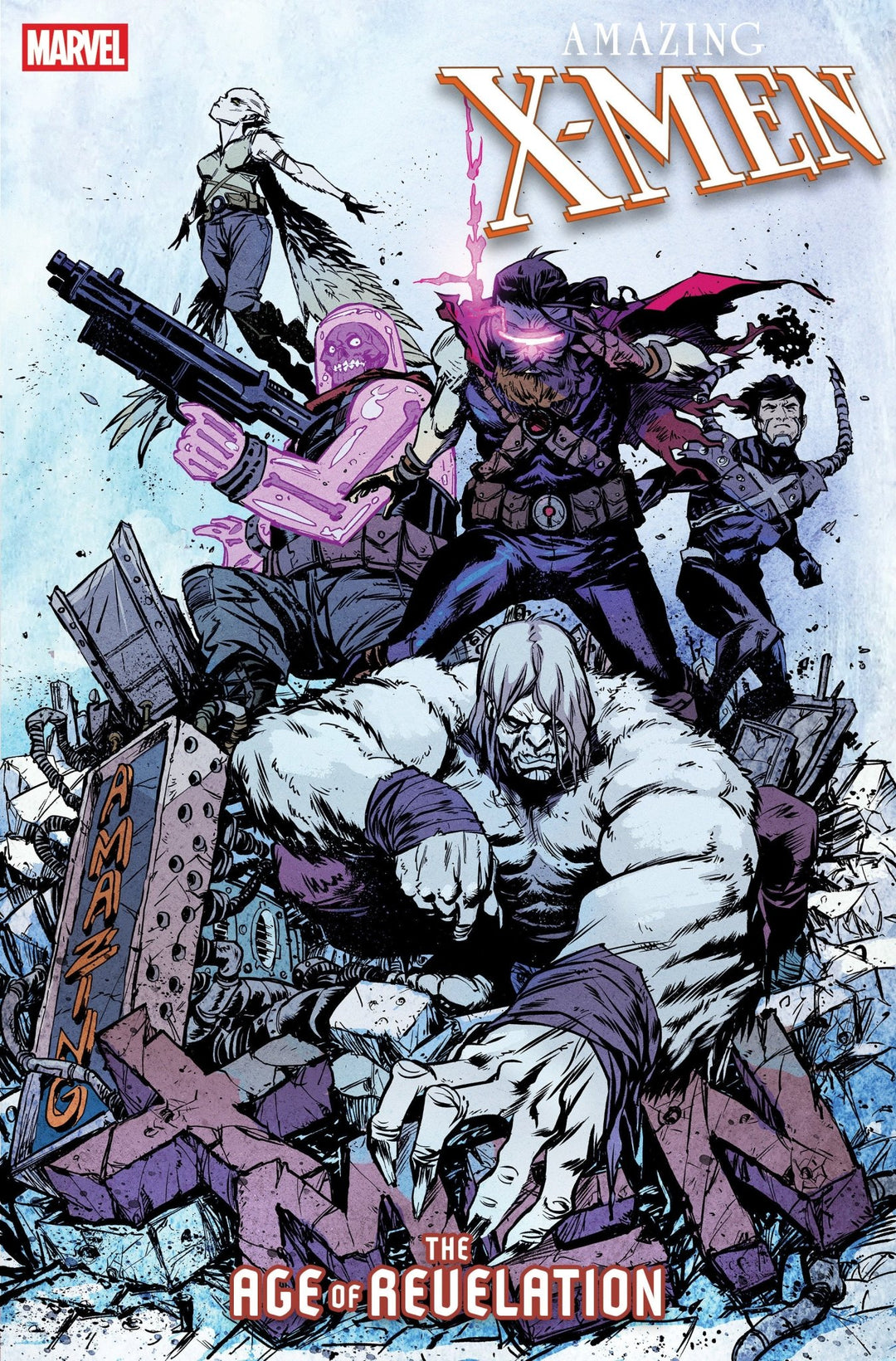 Amazing X Men 1 Sanford Greene Variant [Aor] - gabescaveccc