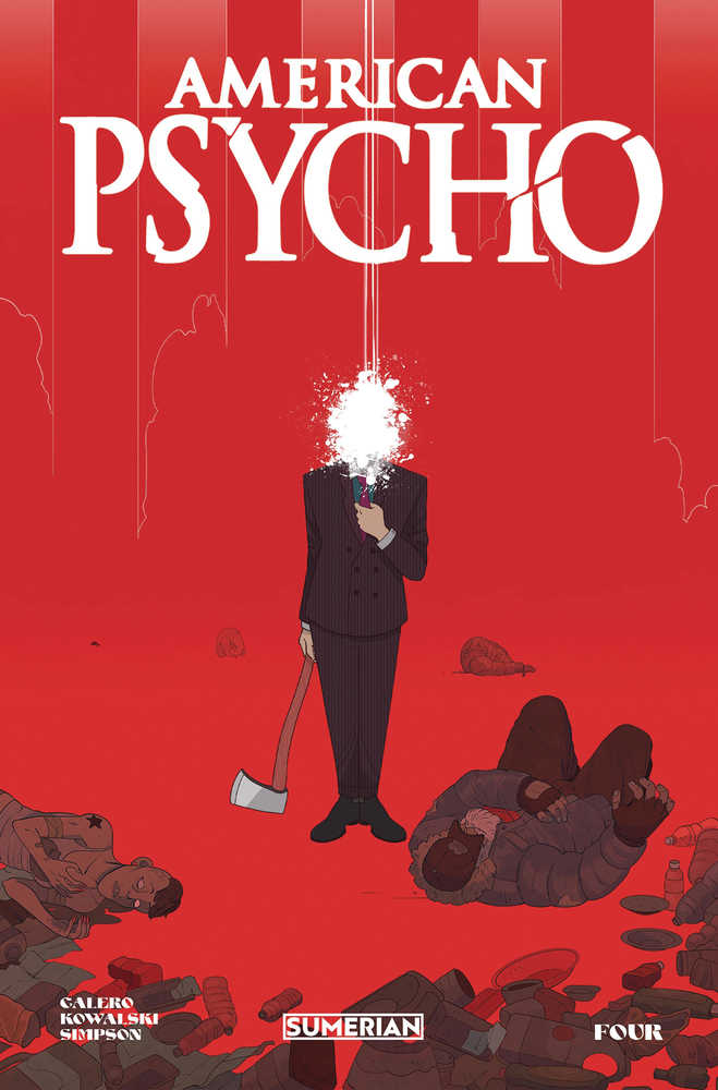 American Psycho #4 (Of 5) Cover B Kraft (Mature) - gabescaveccc
