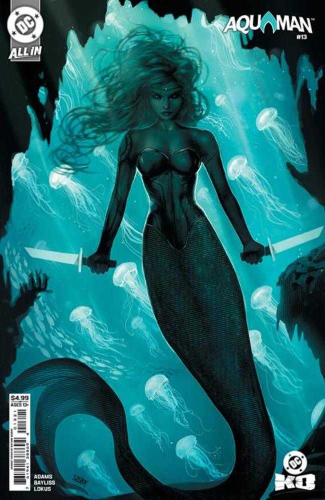 Aquaman 13 Cover B Nathan Szerdy Card Stock Variant - gabescaveccc