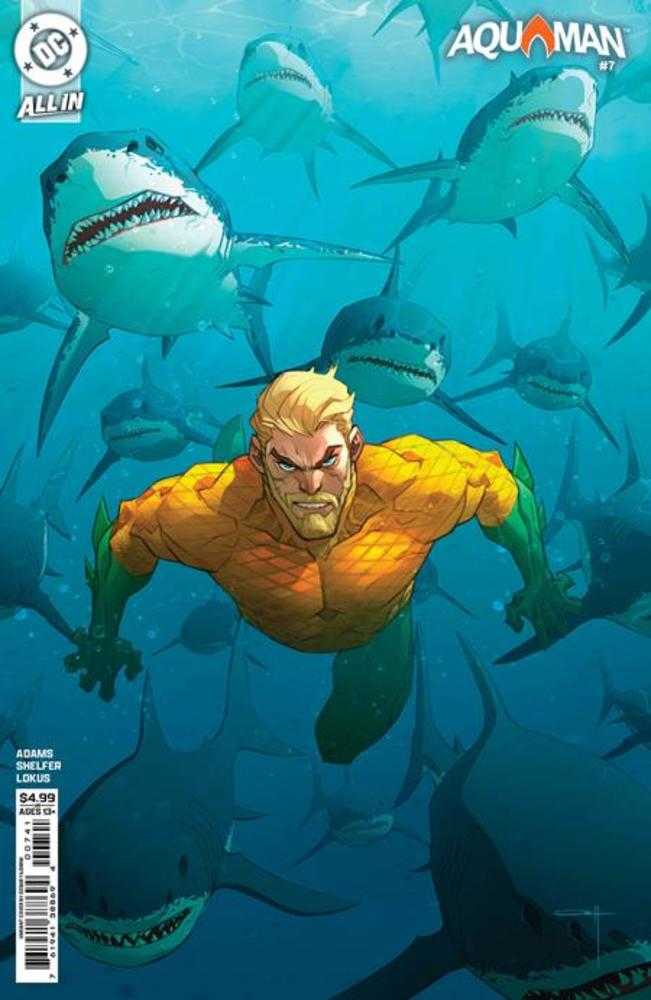Aquaman 7 Cover D Ozgur Yildirim Card Stock Variant - gabescaveccc