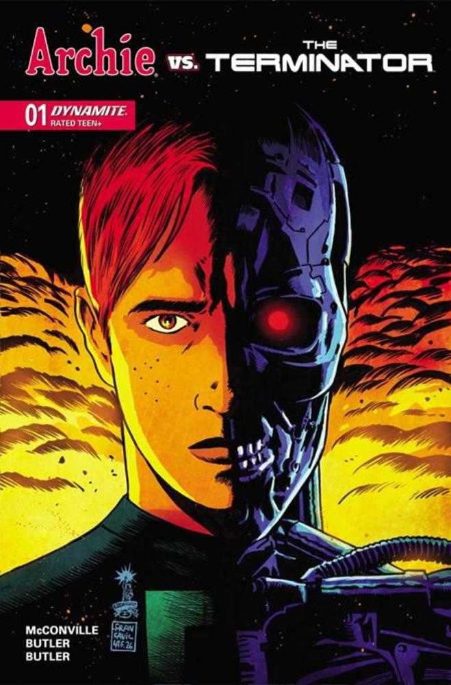 Archie vs The Terminator #1 Cover A Francesco Francavilla - gabescaveccc