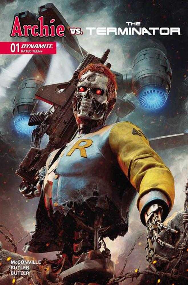 Archie vs The Terminator #1 Cover B Bjorn Barends Variant - gabescaveccc