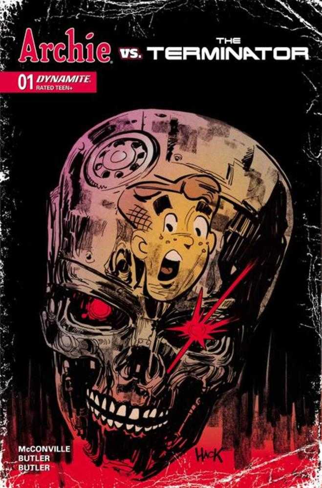 Archie vs The Terminator #1 Cover C Robert Hack Variant - gabescaveccc