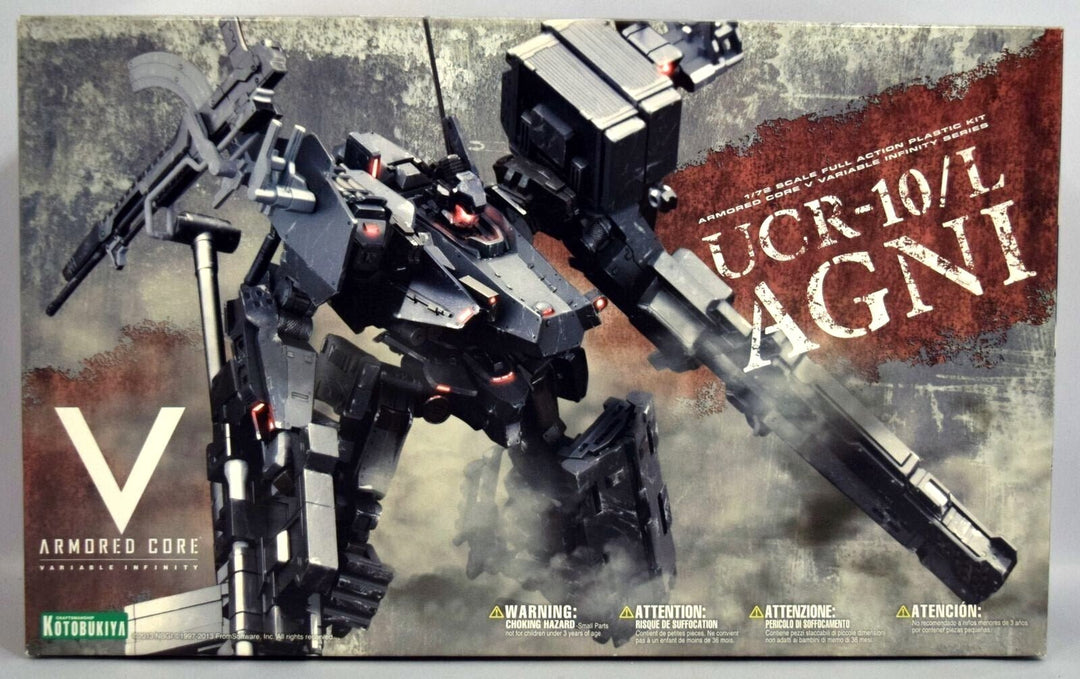 Armored Core V UCR - 10/L AGNI 1:72 KOTOBUKIYA Model Kit - gabescaveccc
