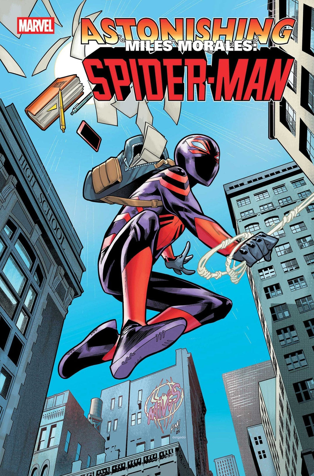 Astonishing Miles Morales: Spider - Man The Art Of Thwip 1 Paco Medina Variant - gabescaveccc