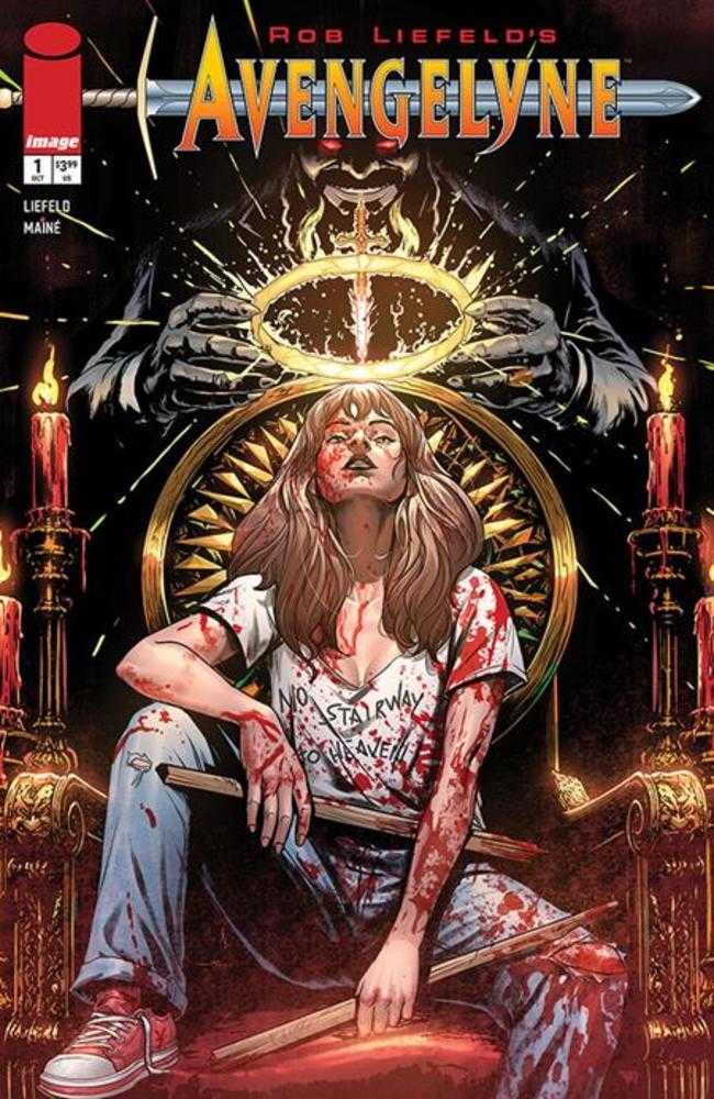 Avengelyne #1 Cover A Daniel Maine (Mature) - gabescaveccc