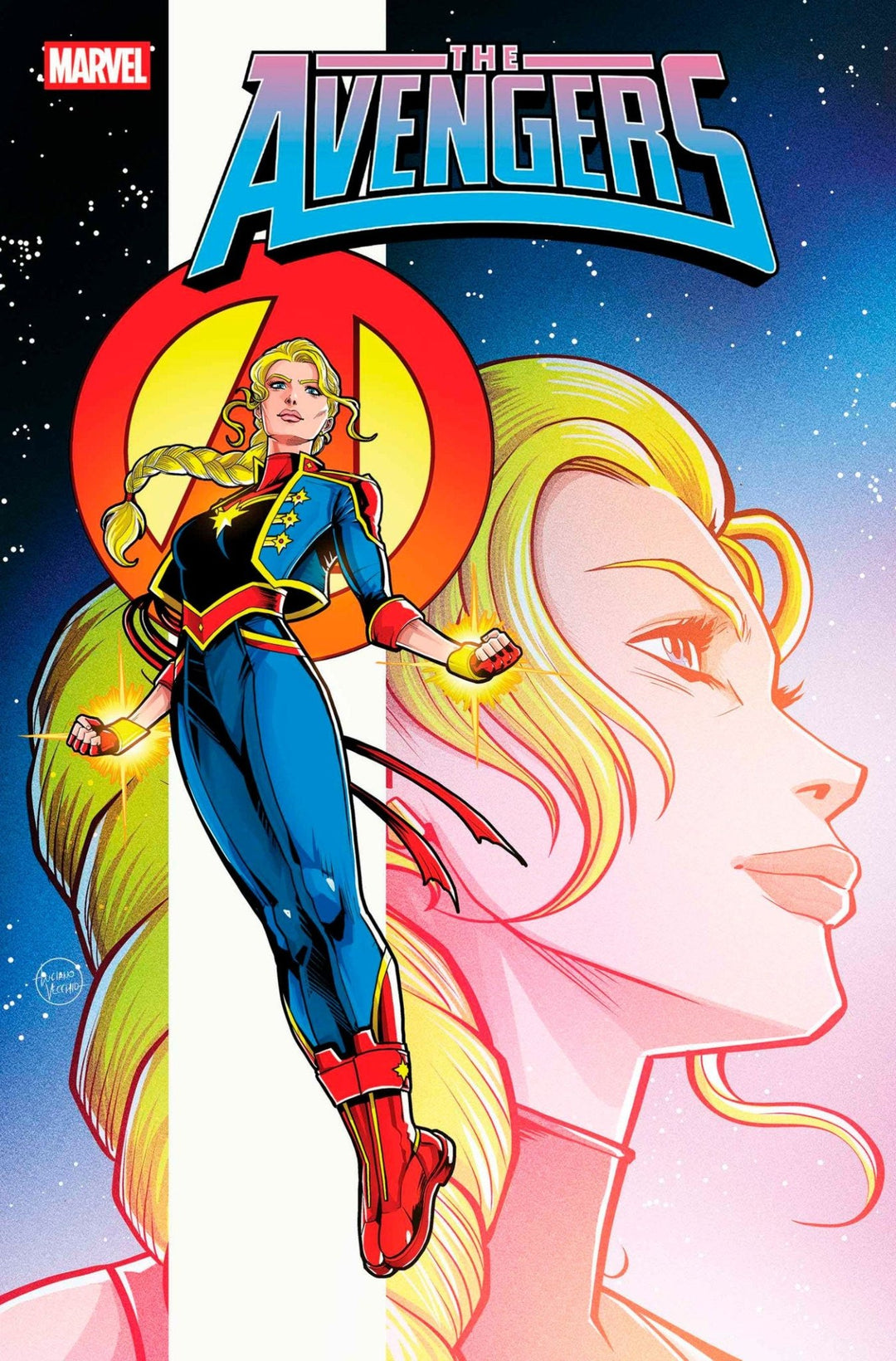 Avengers #25 Luciano Vecchio Captain Marvel Variant [Doom] - gabescaveccc