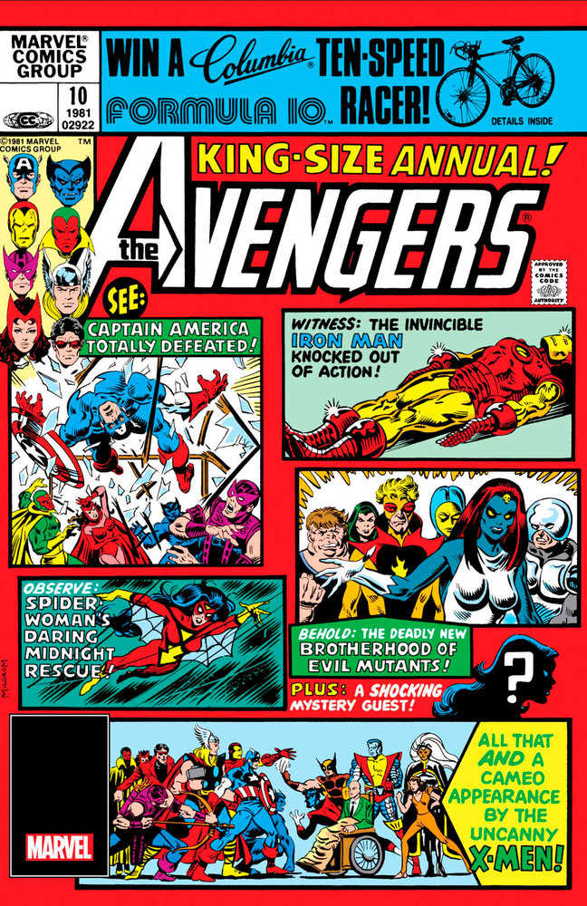 Avengers Annual #10 Facsimile Edition - gabescaveccc