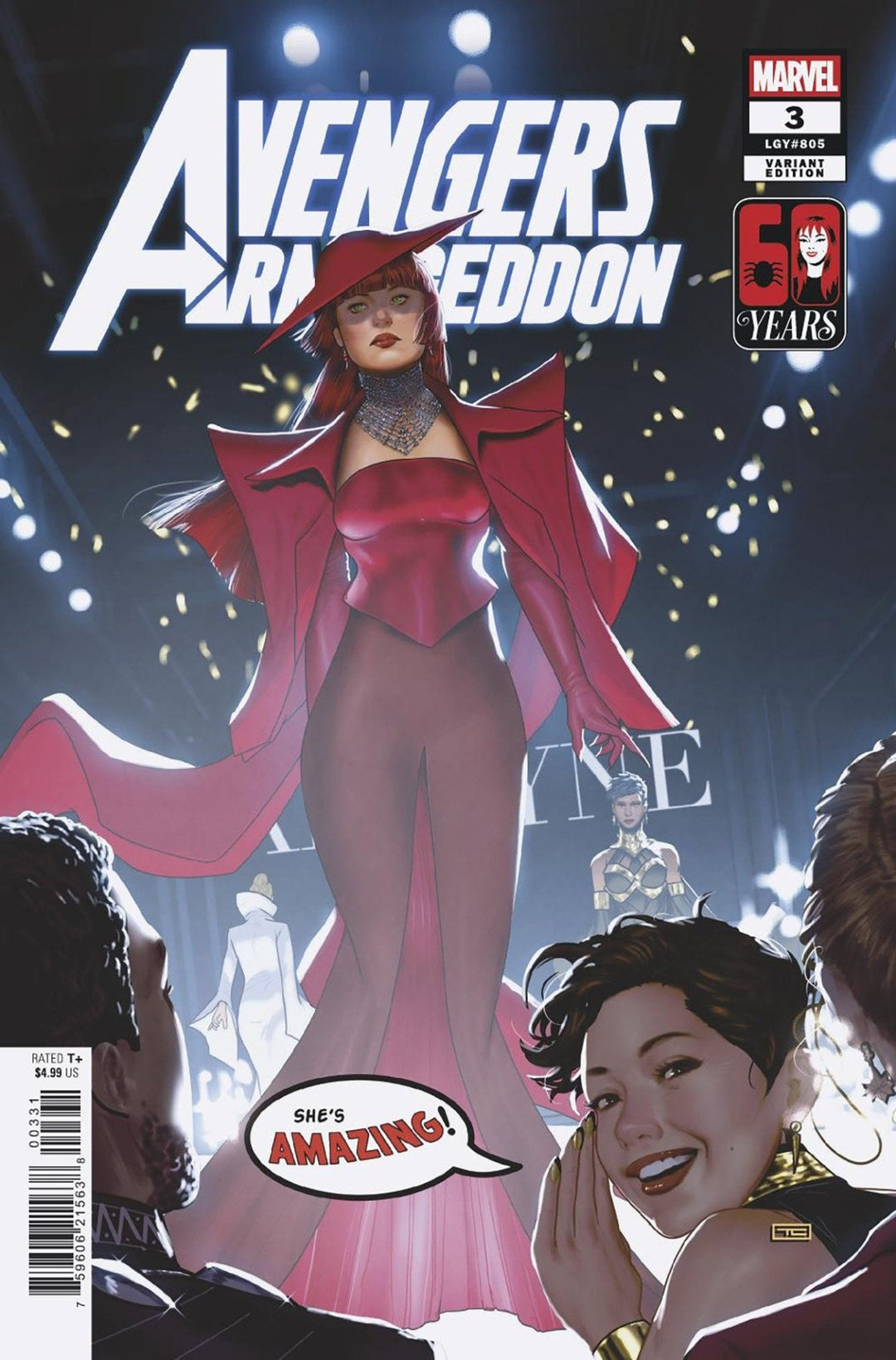 Avengers: Armageddon 3 Taurin Clarke Mary Jane Watson Variant - gabescaveccc