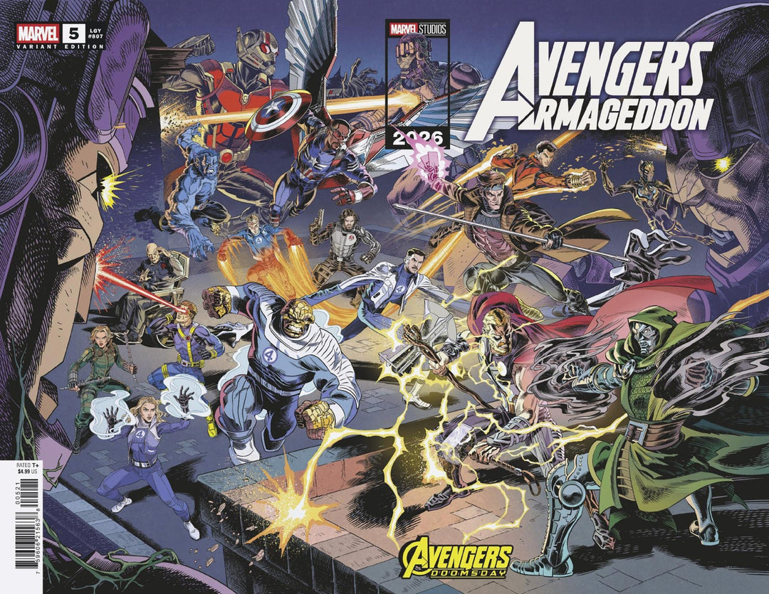 Avengers: Armageddon #5 Leonel Castellani Marvel Studios Avengers: Doomsday Wraparound Variant - gabescaveccc