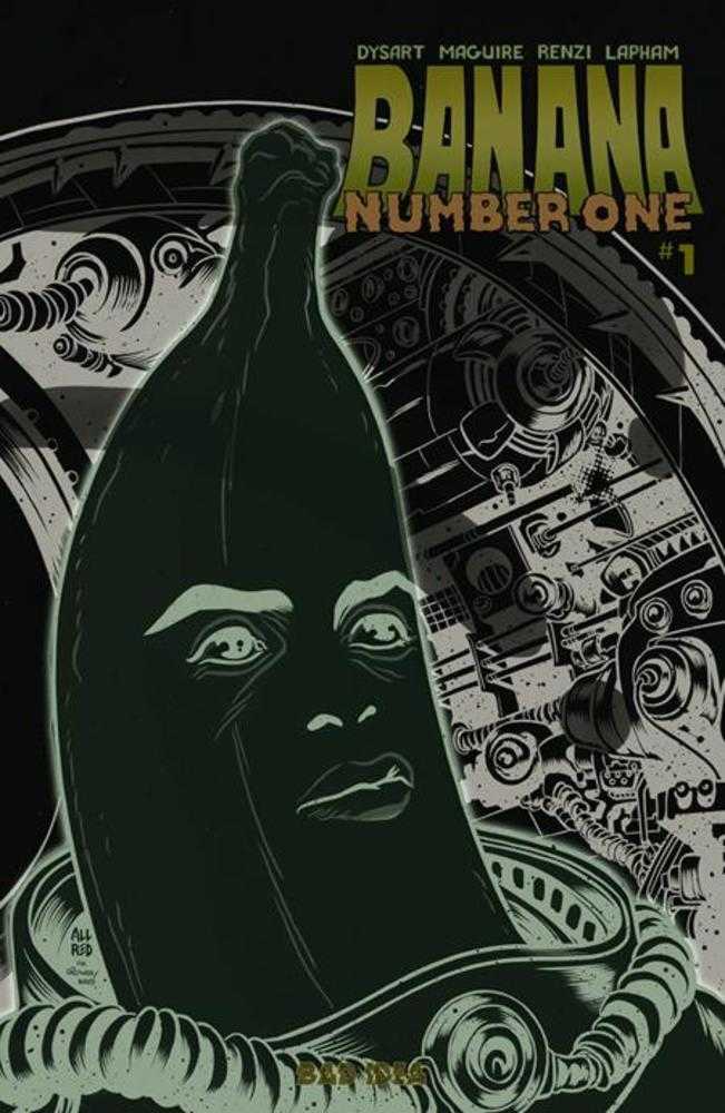 Banana Number One 1 (One Shot) Cover E Michael Allred Glow In The Dark Variant - gabescaveccc