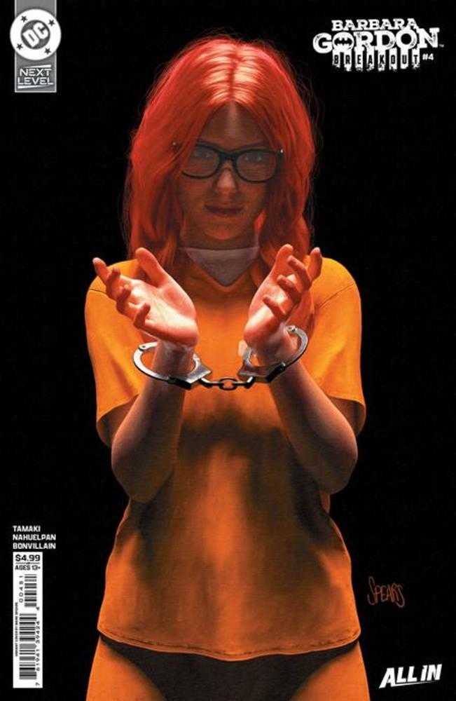 Barbara Gordon Breakout 4 Cover E Mark Spears Card Stock Variant - gabescaveccc