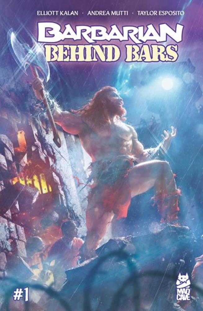 Barbarian Behind Bars 1 (Of 5) Cover B Rahzzah Variant - gabescaveccc
