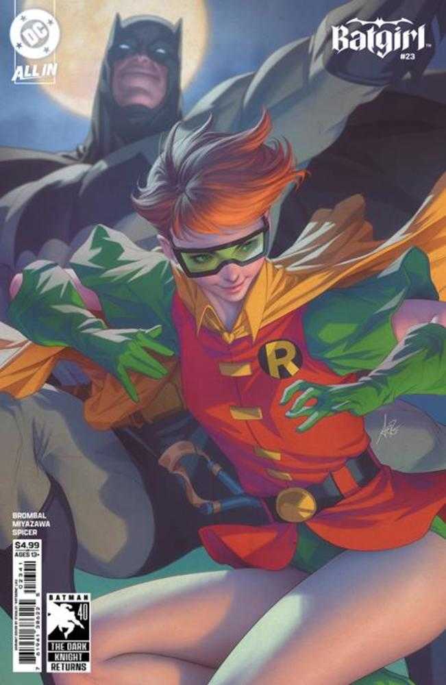 Batgirl 23 Cover D Stanley Artgerm Lau Dark Knight Returns 40 Th Anniversary Card Stock Variant (Batman Bad Seeds) - gabescaveccc