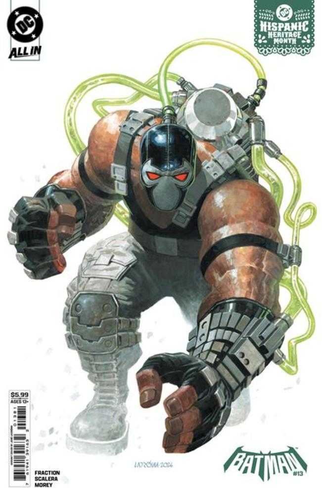 Batman 13 Cover G Jose Ladronn Hispanic Heritage Month Card Stock Variant (Batman Bad Seeds) - gabescaveccc