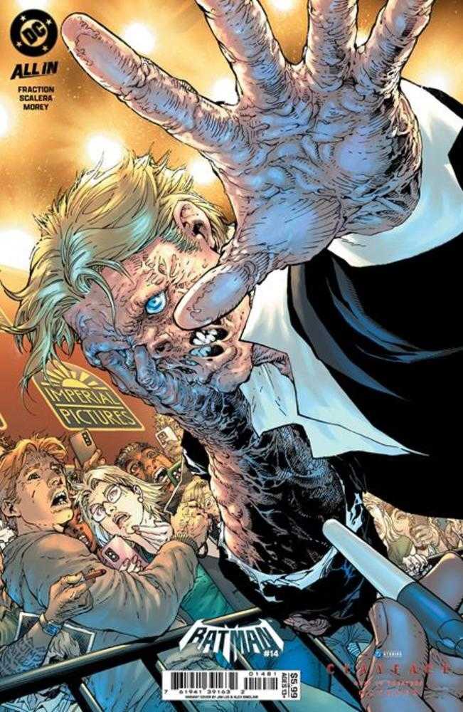 Batman #14 Cover G Jim Lee Clayface Movie Card Stock Variant (Batman Bad Seeds) - gabescaveccc
