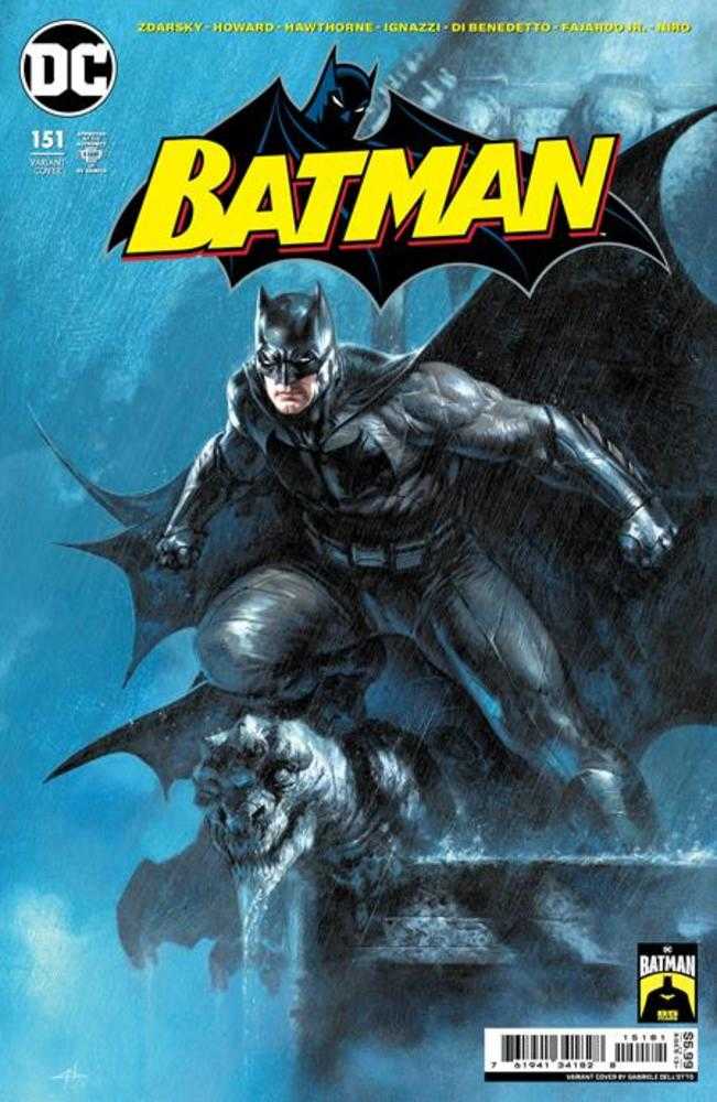 Batman #151 Cover G Gabriele Dell Otto Batman 85th Anniversary Card Stock Variant (Absolute Power) - gabescaveccc