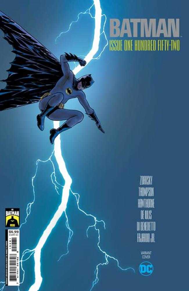 Batman #152 Cover F Nicola Scott Batman 85th Anniversary Card Stock Variant (Absolute Power) - gabescaveccc