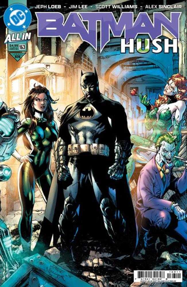 Batman 163 Cover A Jim Lee & Scott Williams Batman Connecting Middle Alternate Color - gabescaveccc