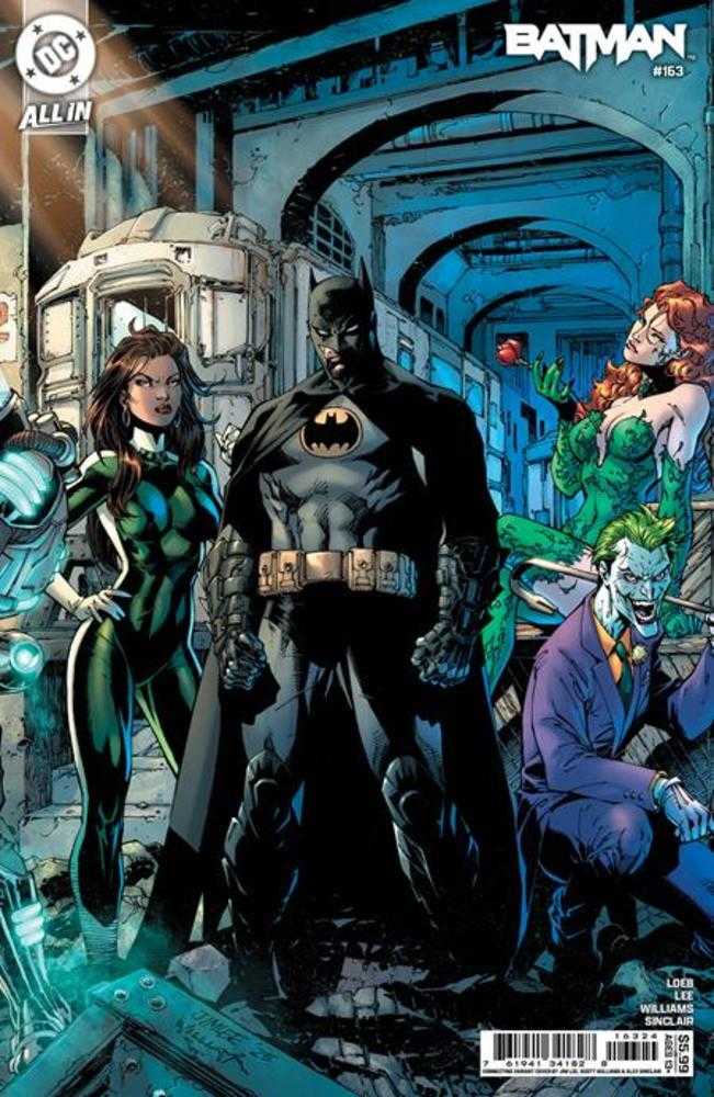 Batman 163 Cover B Jim Lee & Scott Williams Batman Connecting Middle Card Stock Variant - gabescaveccc