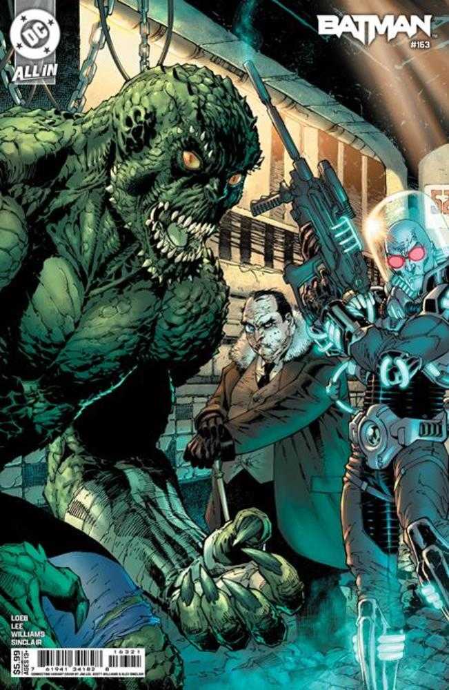 Batman 163 Cover C Jim Lee & Scott Williams Batman Connecting Left Card Stock Variant - gabescaveccc