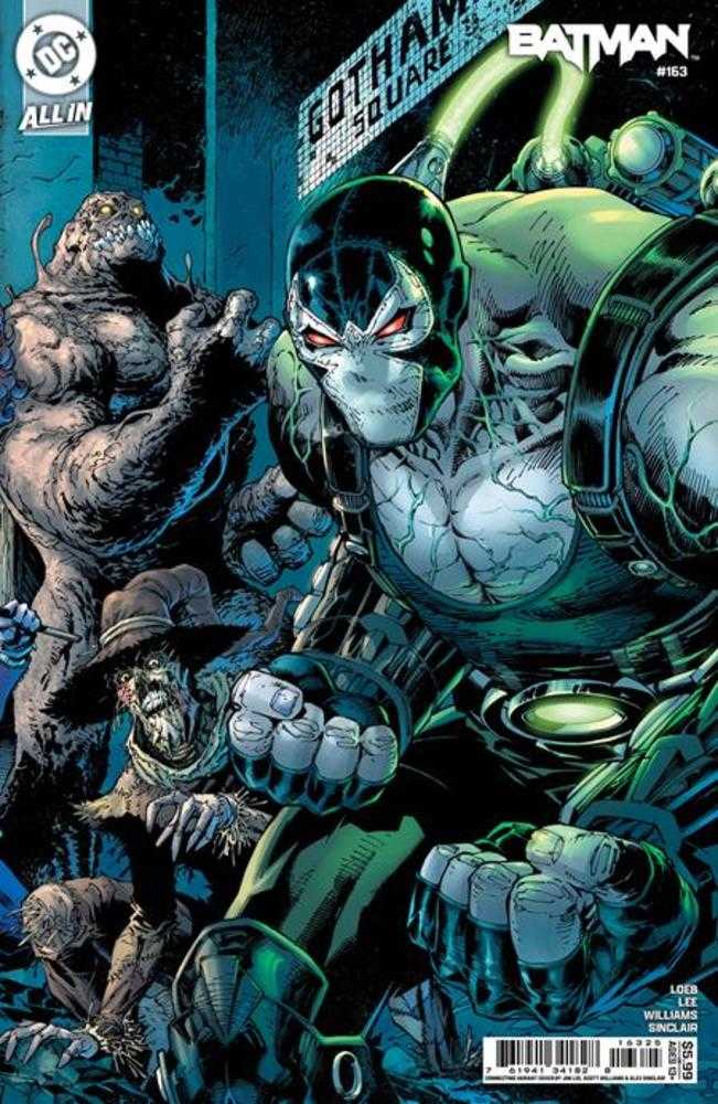 Batman 163 Cover D Jim Lee & Scott Williams Batman Connecting Right Card Stock Variant - gabescaveccc