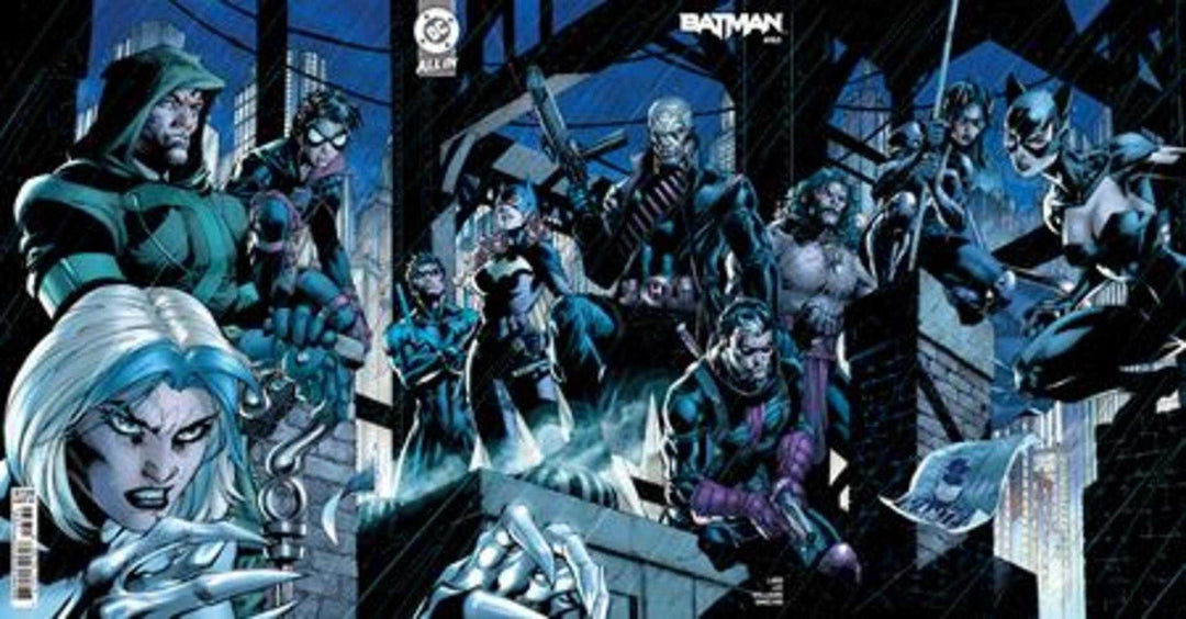 Batman 163 Cover I Jim Lee & Scott Williams Hush Connecting Gatefold Variant - gabescaveccc