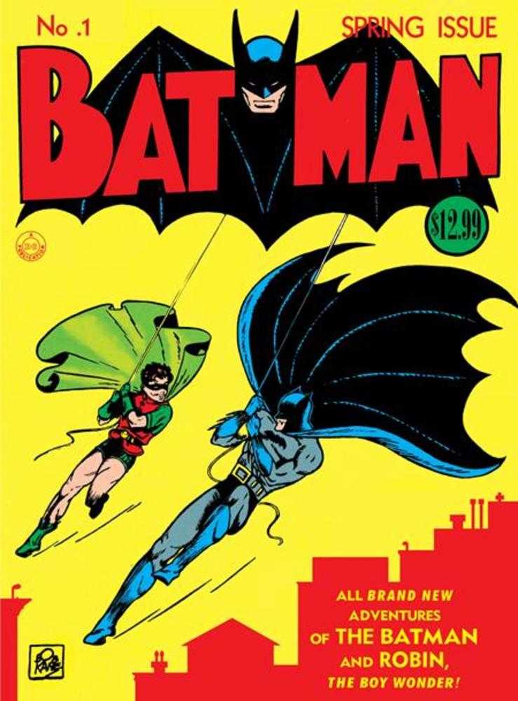 Batman (1940) 1 Facsimile Edition Cover B Bob Kane Foil Variant - gabescaveccc