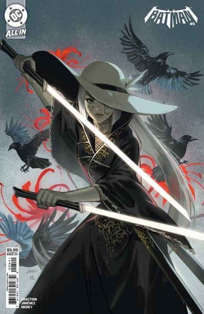 Batman 5 Cover D Lesley Leirix Li Card Stock Variant - gabescaveccc