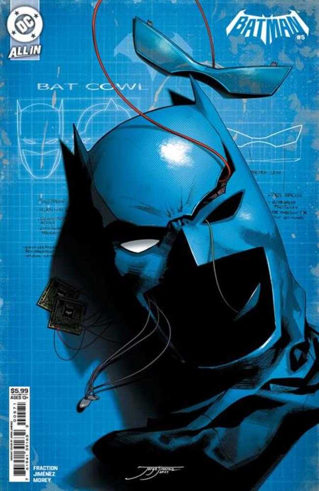 Batman 5 Cover E Jorge Jimenez Bat Gadget Card Stock Variant - gabescaveccc