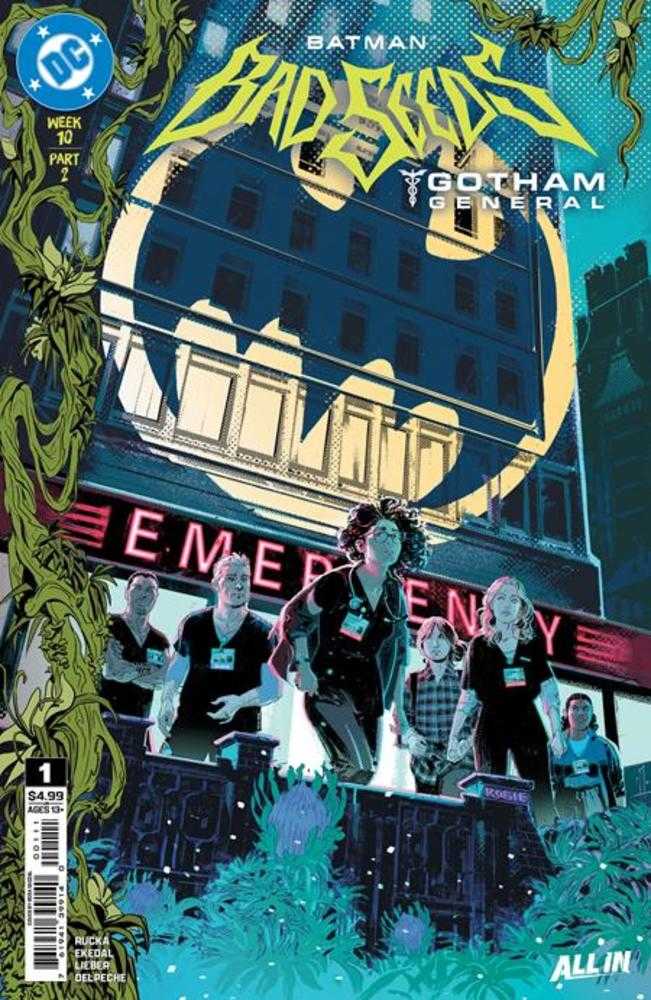Batman Bad Seeds Gotham General #1 (Of 2) Cover A Rosa Ekedal - gabescaveccc