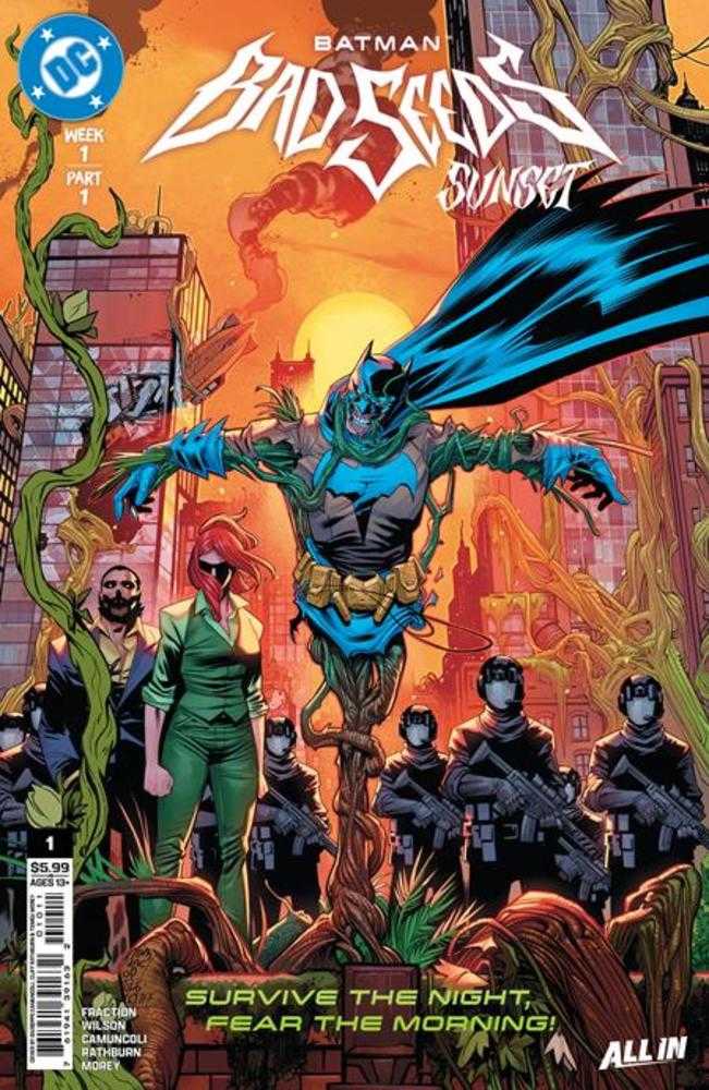 Batman Bad Seeds Sunset 1 (One Shot) Cover A Giuseppe Camuncoli & Cliff Rathburn - gabescaveccc