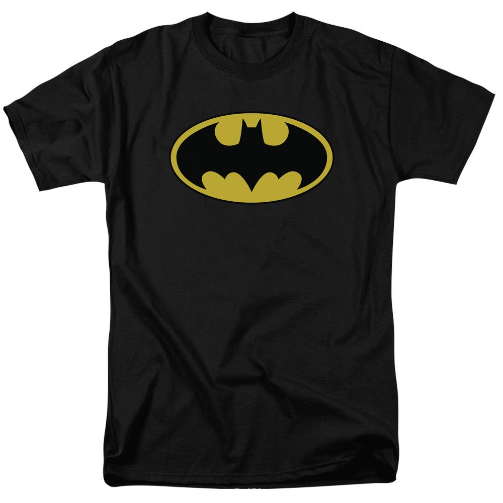 Batman Classic Logo Symbol DC Comics Adult T-Shirt - gabescaveccc