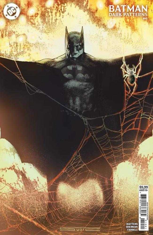 Batman Dark Patterns 10 (Of 12) Cover B Stevan Subic Card Stock Variant - gabescaveccc