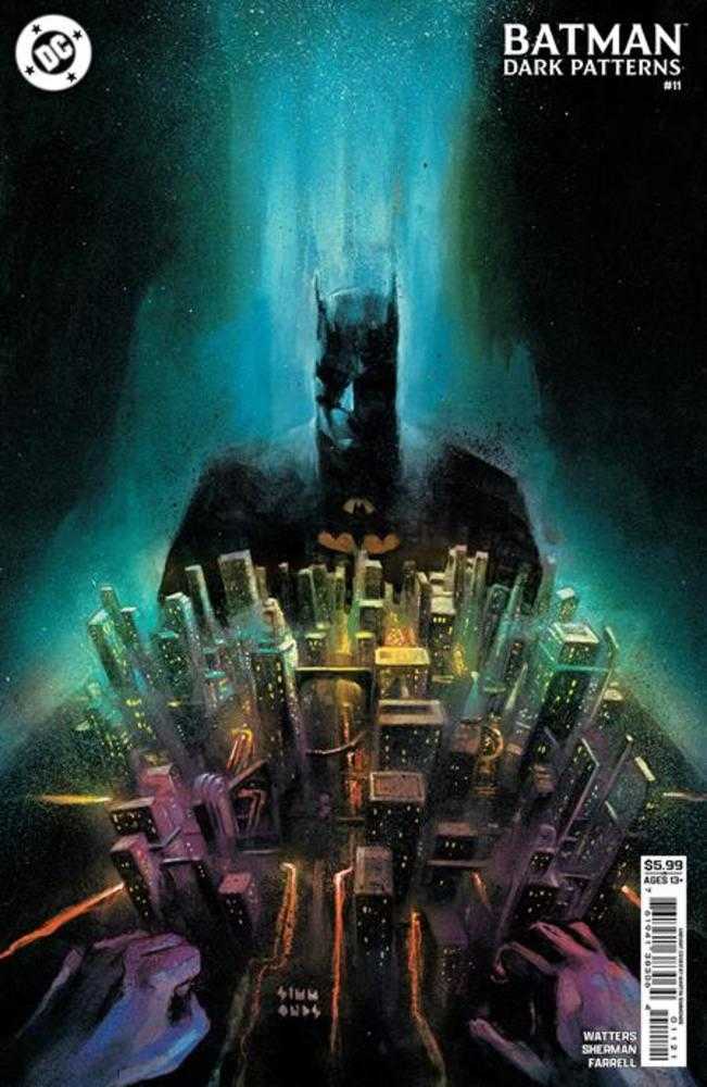 Batman Dark Patterns 11 (Of 12) Cover B Martin Simmonds Card Stock Variant - gabescaveccc