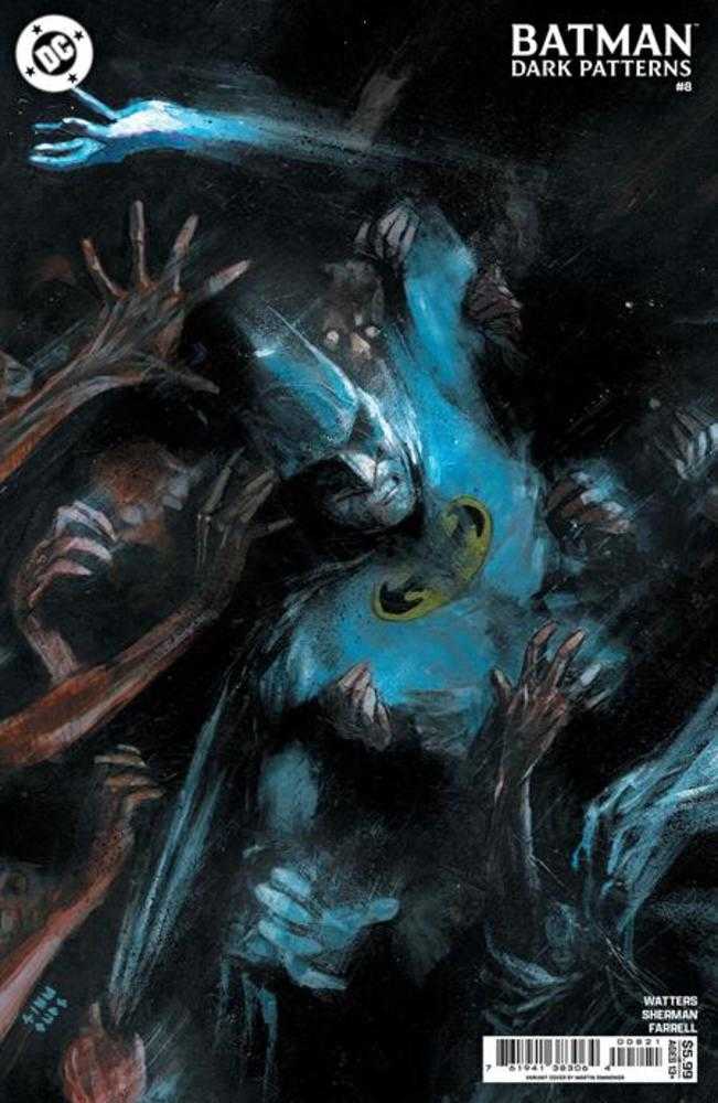 Batman Dark Patterns 8 (Of 12) Cover B Martin Simmonds Card Stock Variant - gabescaveccc