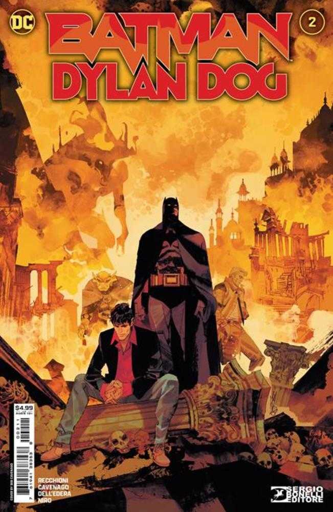 Batman Dylan Dog #2 (Of 3) Cover A Gigi Cavenago - gabescaveccc