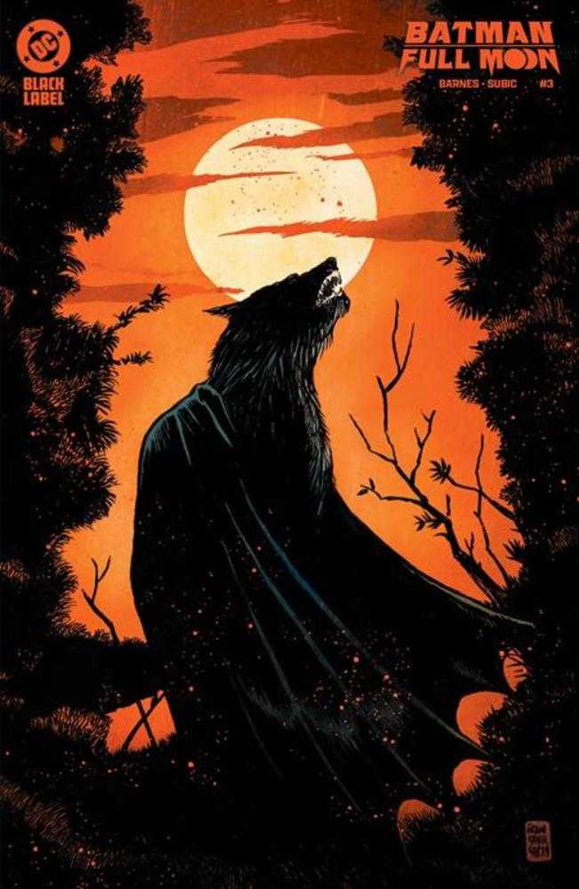 Batman Full Moon #3 (Of 4) Cover B Francesco Francavilla Card Stock Variant (Mature) - gabescaveccc