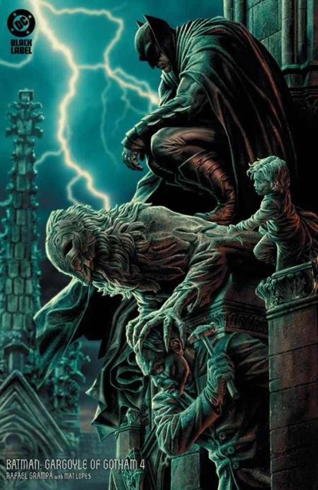 Batman Gargoyle Of Gotham 4 (Of 4) Cover B Lee Bermejo Card Stock Variant (Mature) - gabescaveccc