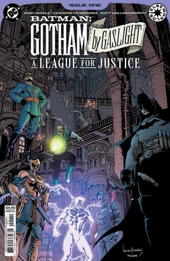 Batman Gotham By Gaslight A League For Justice 1 (Of 6) Cover A Leandro Fernandez - gabescaveccc