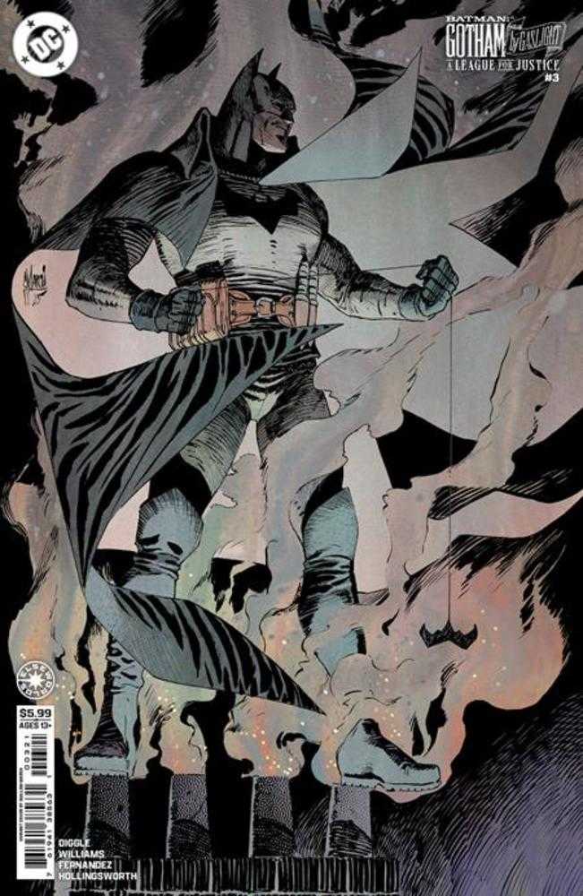 Batman Gotham By Gaslight A League For Justice 3 (Of 6) Cover B Guillem March Card Stock Variant - gabescaveccc