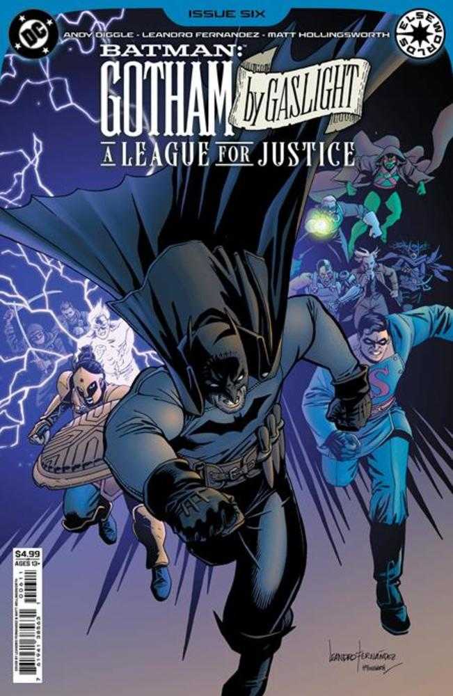 Batman Gotham By Gaslight A League For Justice 6 (Of 6) Cover A Leandro Fernandez - gabescaveccc