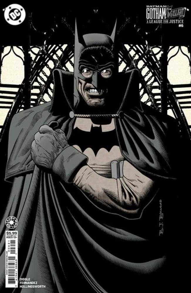 Batman Gotham By Gaslight A League For Justice 6 (Of 6) Cover B Brian Bolland Card Stock Variant - gabescaveccc
