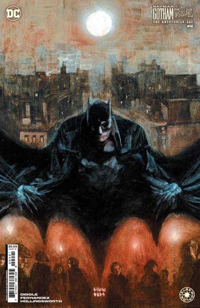 Batman Gotham By Gaslight The Kryptonian Age #4 (Of 12) Cover B Martin Simmonds Card Stock Variant - gabescaveccc